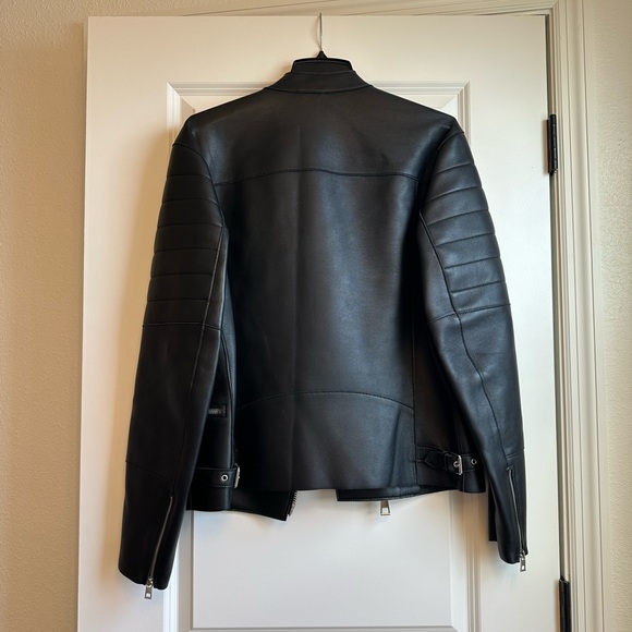 NWT men’s Michael Kors leather jacket - Picture 2 of 8